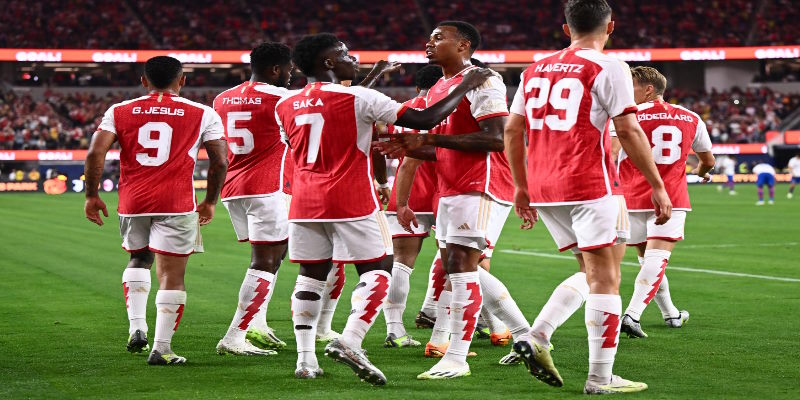 Arsenal là một trong những đội bóng mạnh bóng đá Châu Âu hiện nay